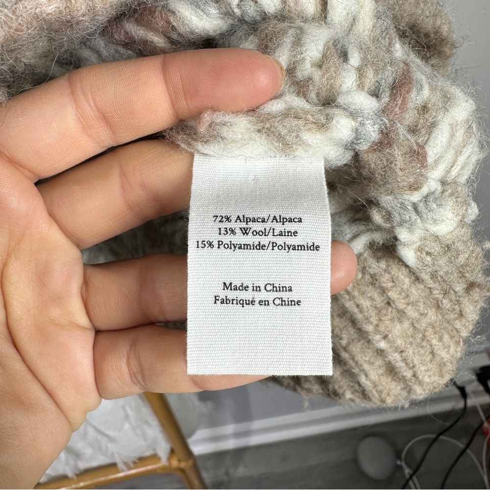 Loveshackfancy Beige And Cream Patterned Sweater - image 7